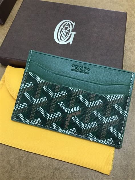 goyard card holder for sale|goyard card holder retail price.